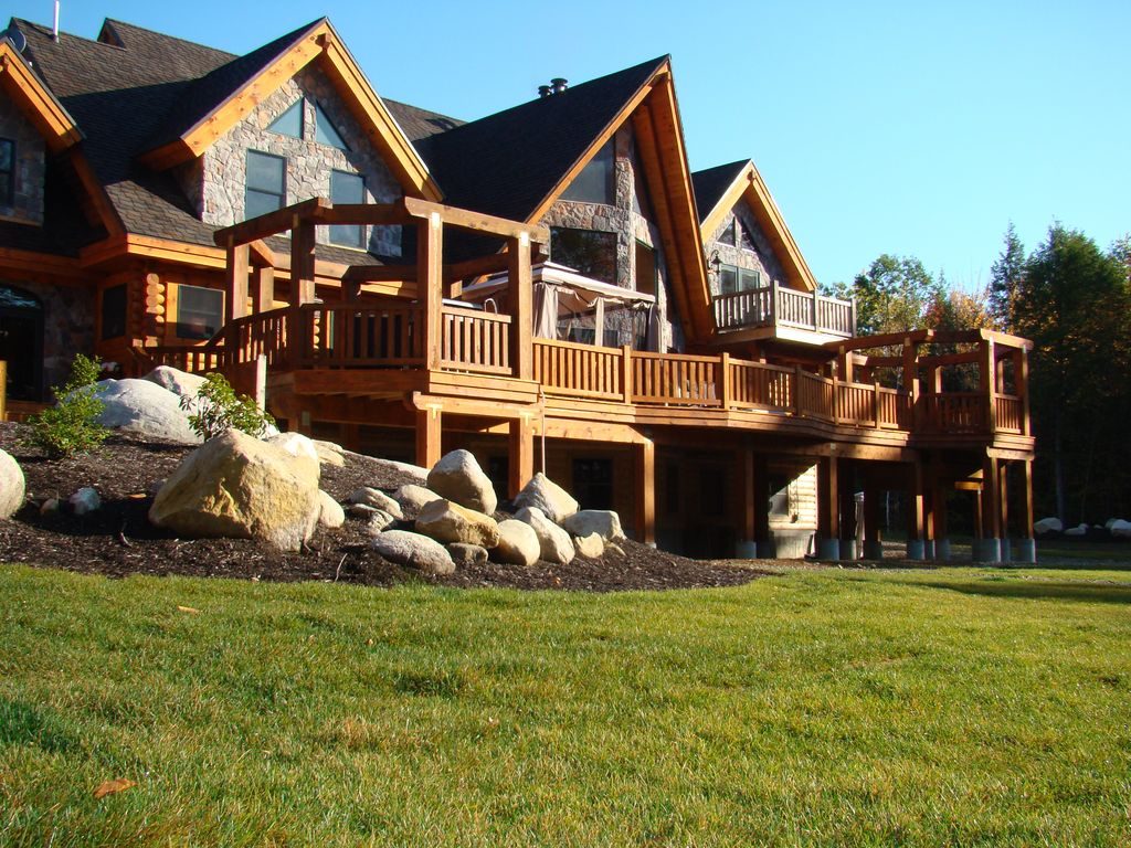 Moose Lake Ranch — lodge and grounds