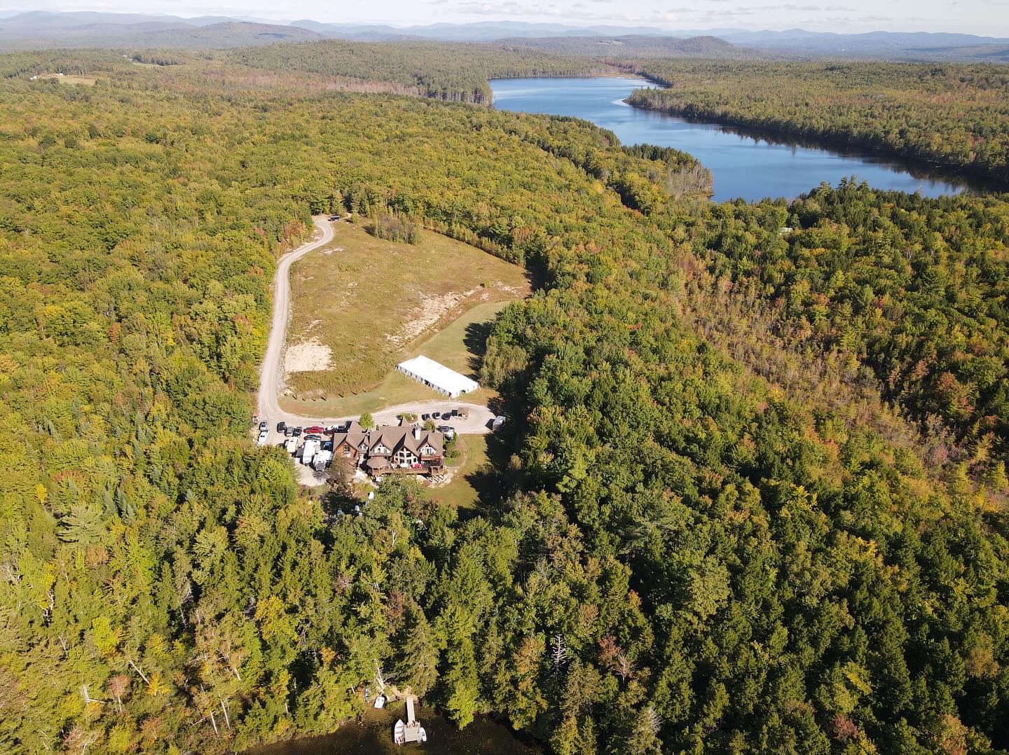 Moose Lake Ranch — lodge and grounds