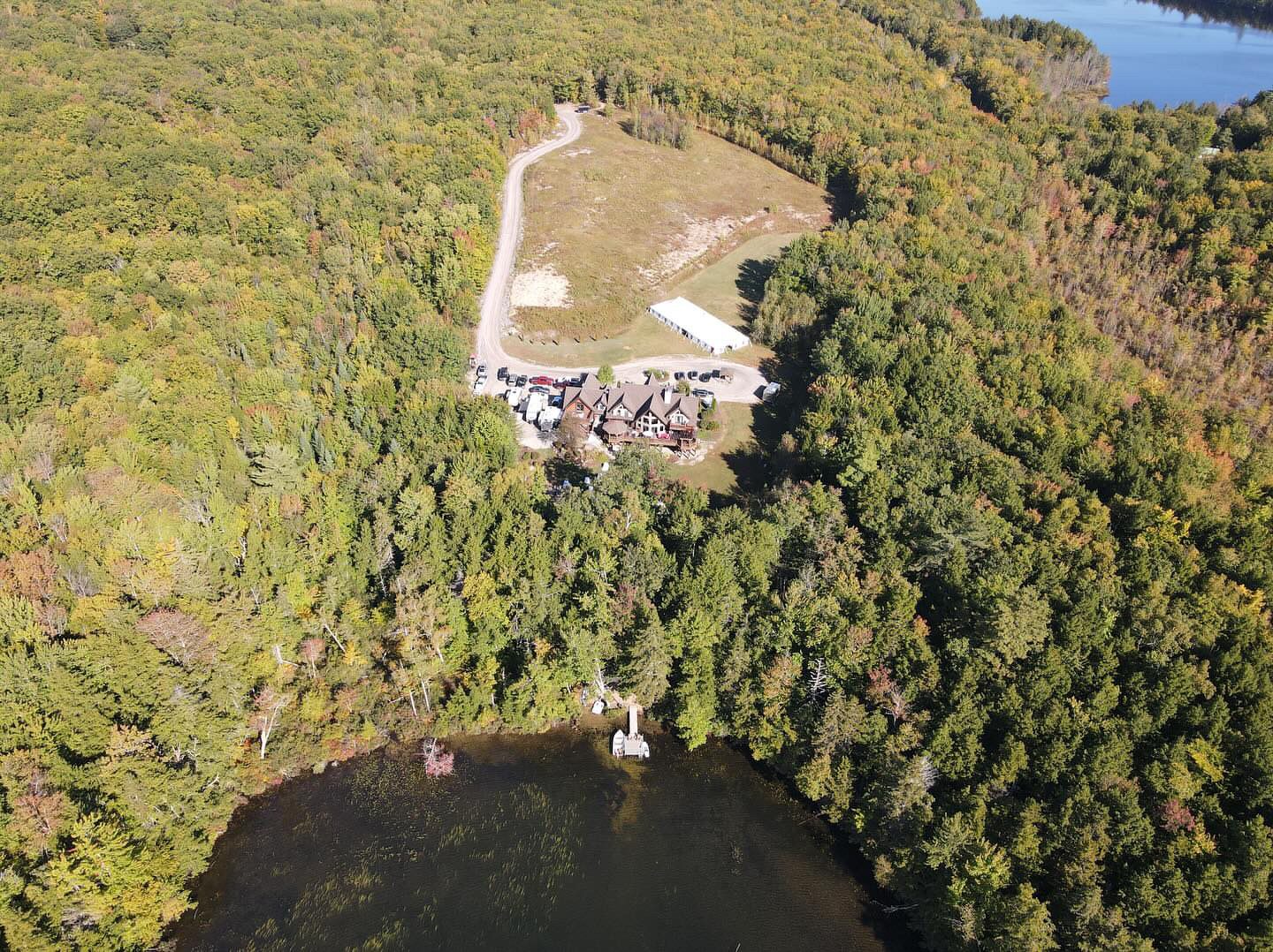 Moose Lake Ranch — lodge and grounds